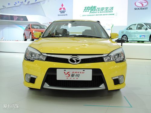 v3菱悦新车2011年上海车展